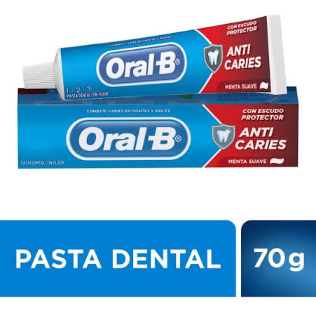 CREMA DENTAL ORAL B (ANTI CÁRIES) 70 GR